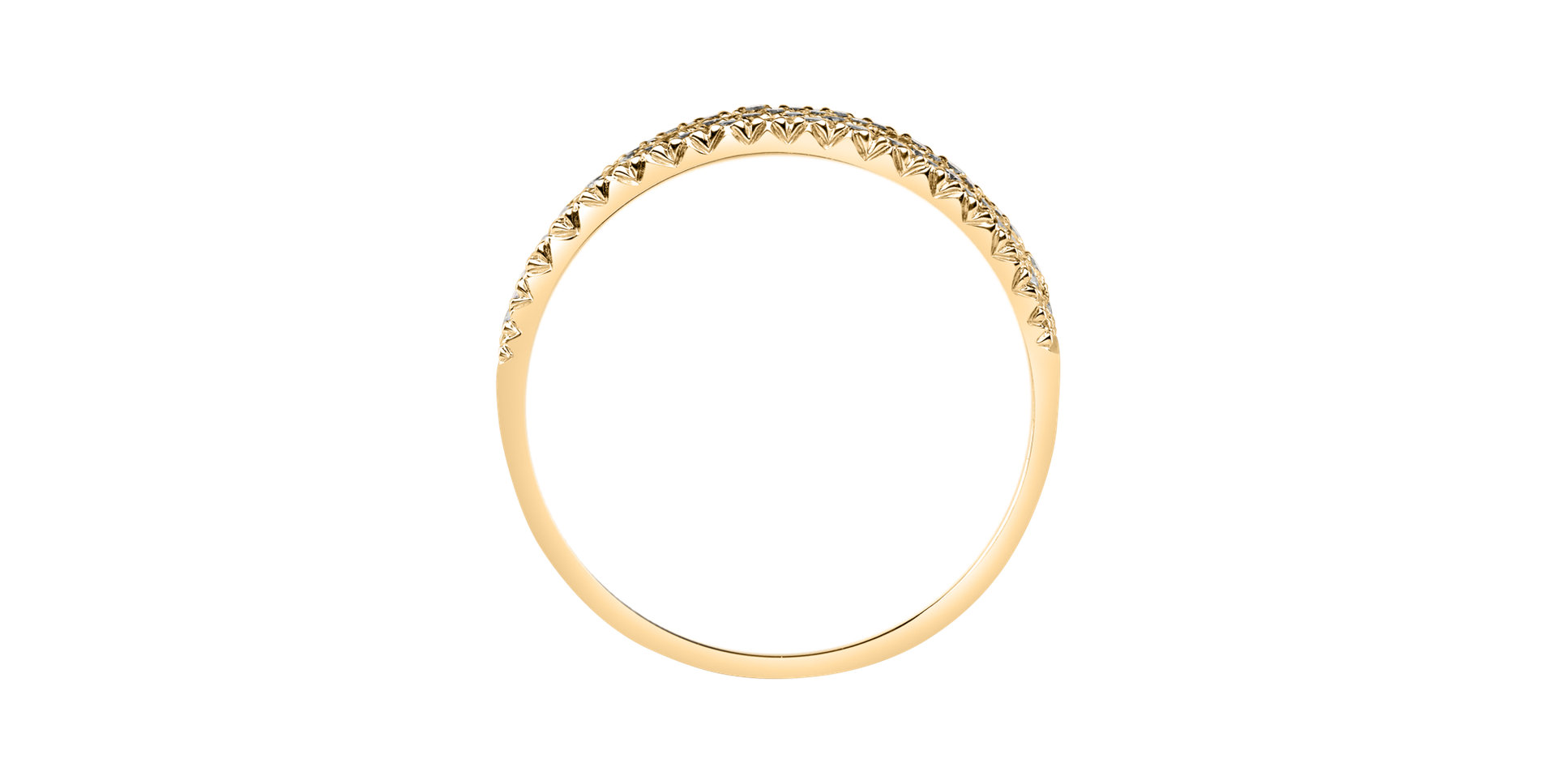 Prsteň s diamantmi Shiny Eternity