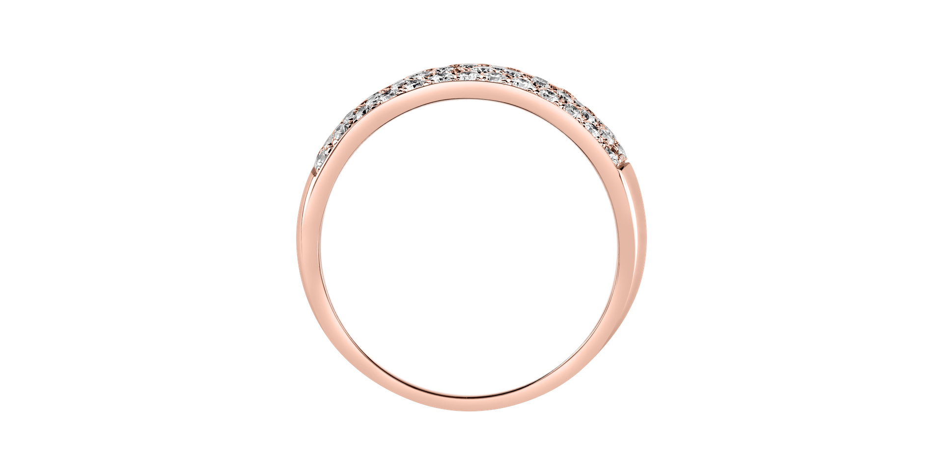 Prsteň s diamantmi Shiny Sin