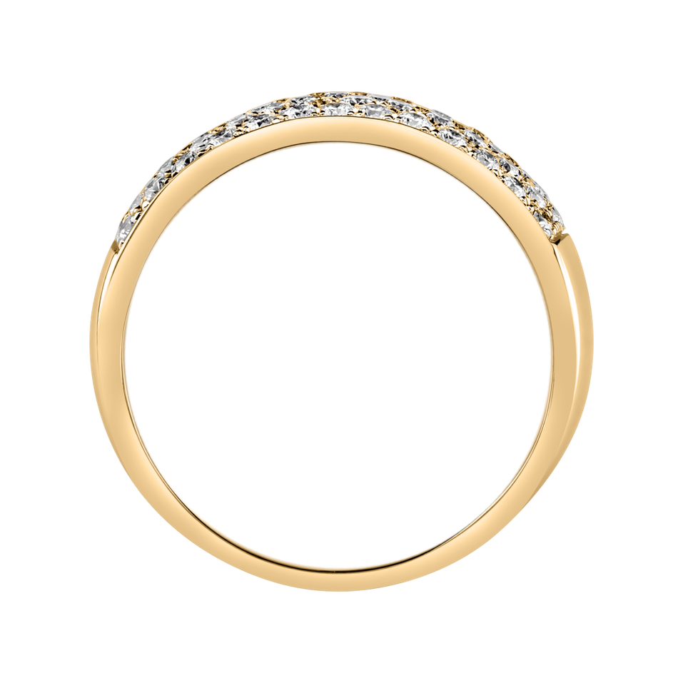 Prsteň s diamantmi Shiny Sin