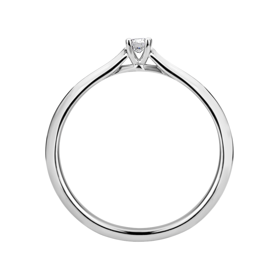 Prsteň s diamantom Forever Love