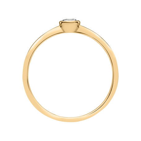 Prsteň s diamantom Seductive Glow