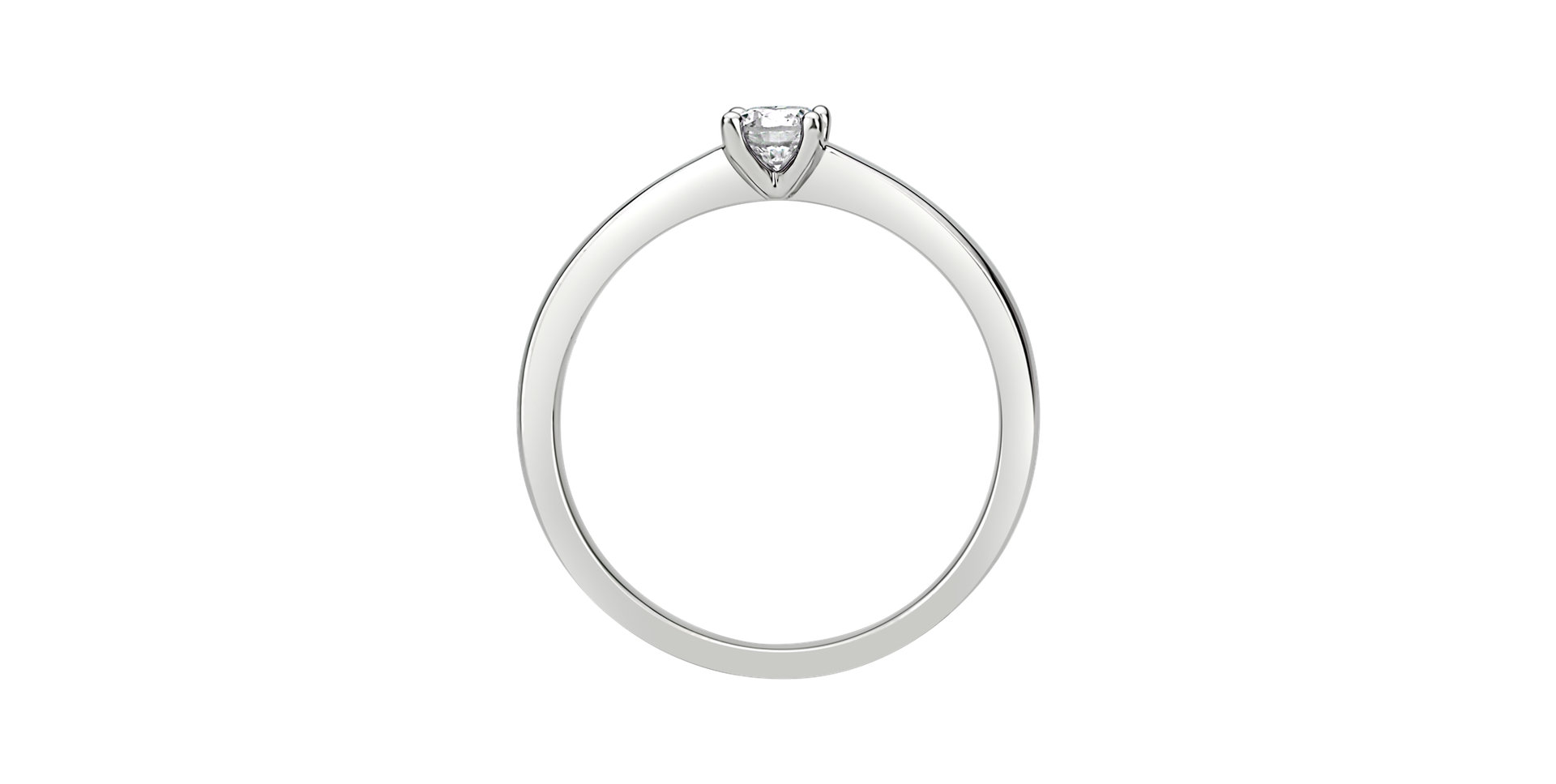 Prsteň s diamantom Spark of Love