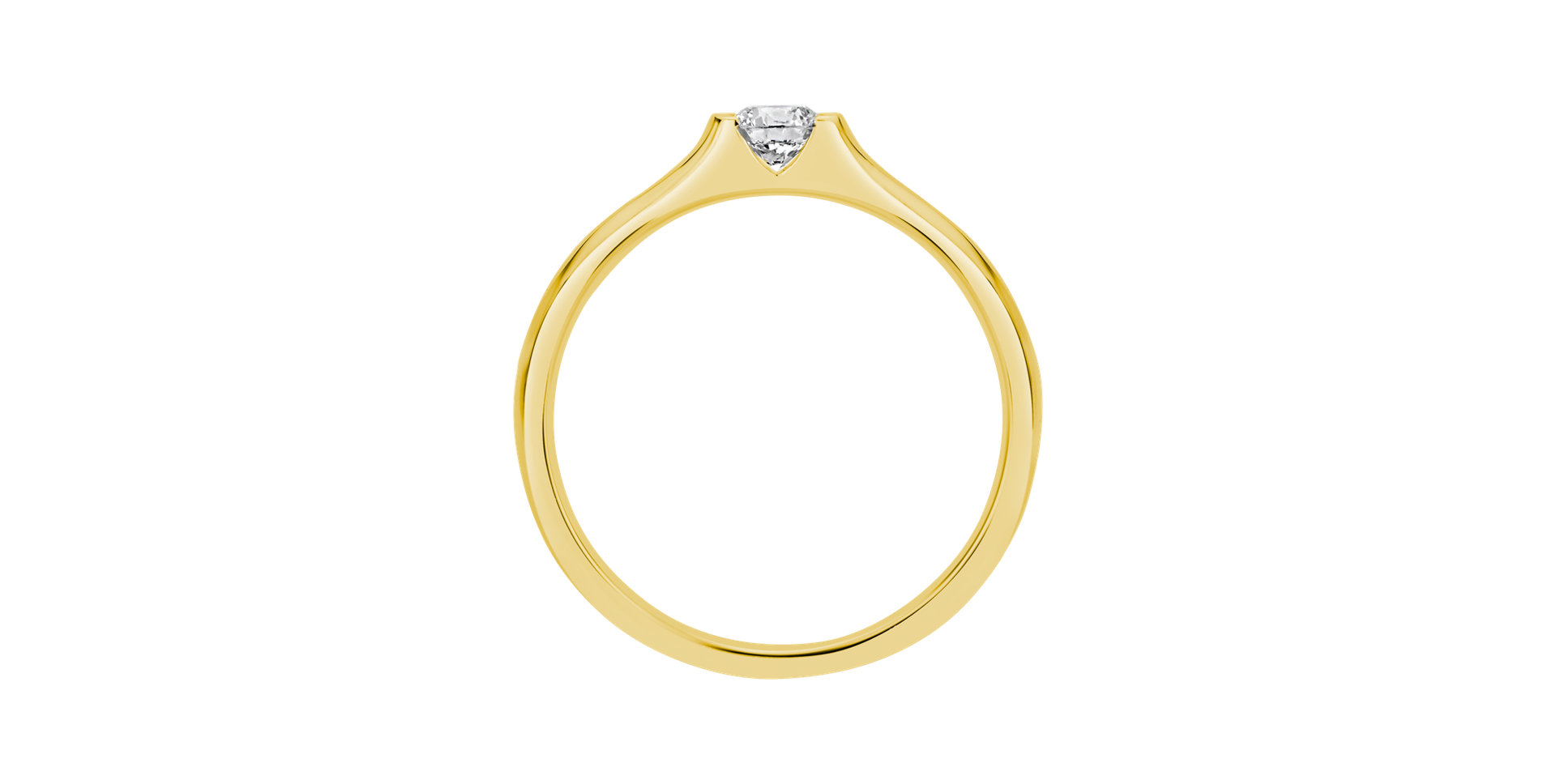 Prsteň s diamantom Brilliant Love