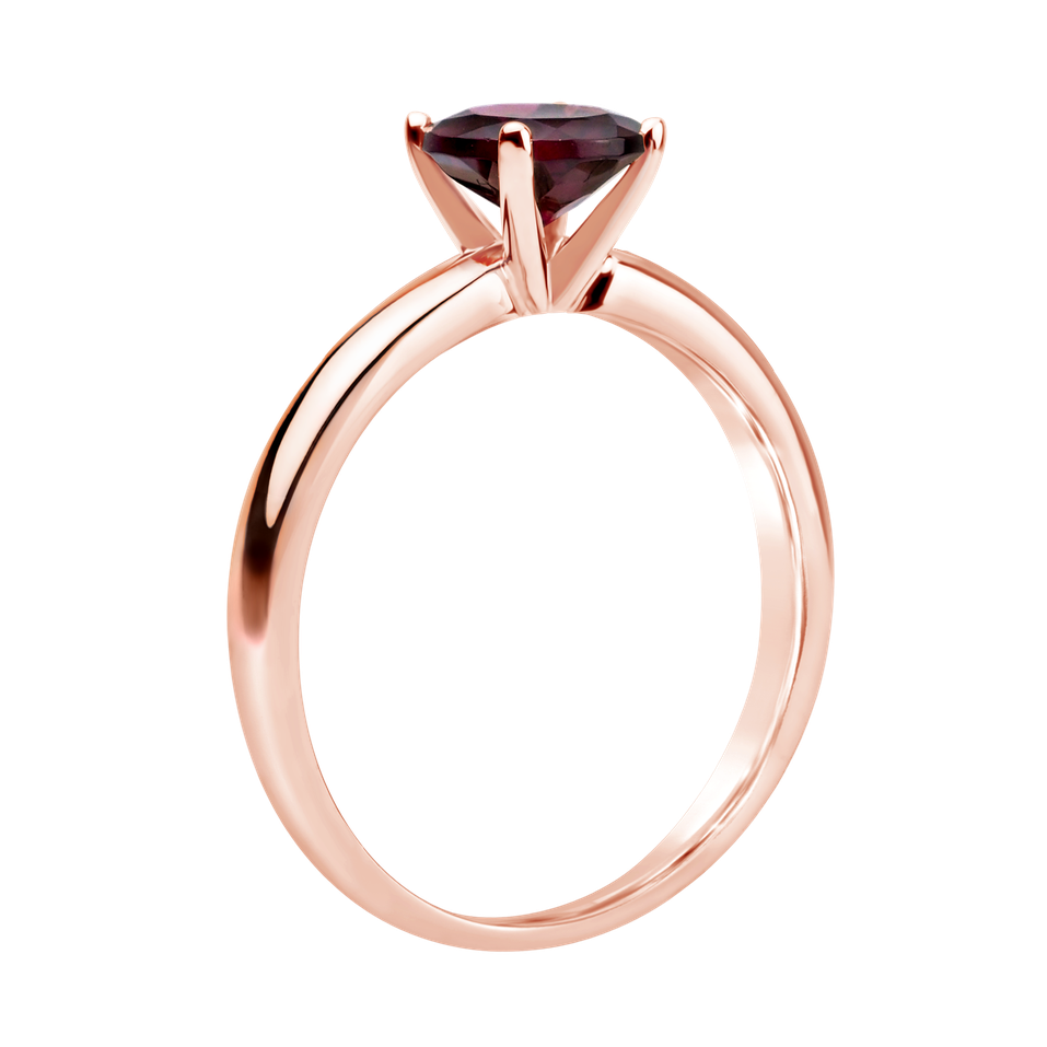 Prsteň s rhodolitom Bonbon