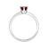 Prsteň s rubínom Bonbon4