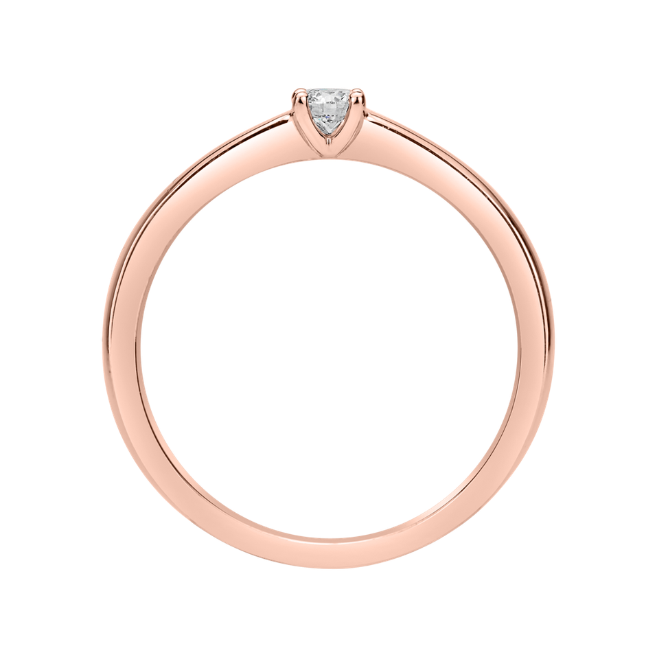 Prsteň s diamantom Spark of Love