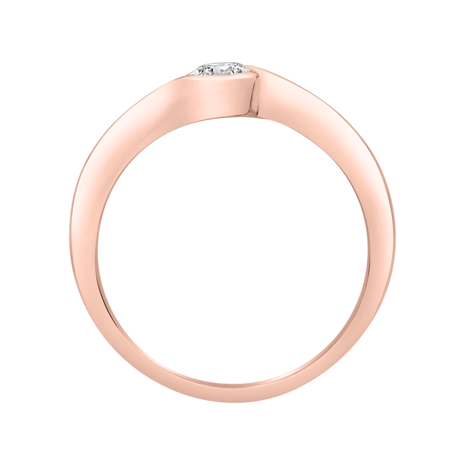 Prsteň s diamantom Shiny Joy