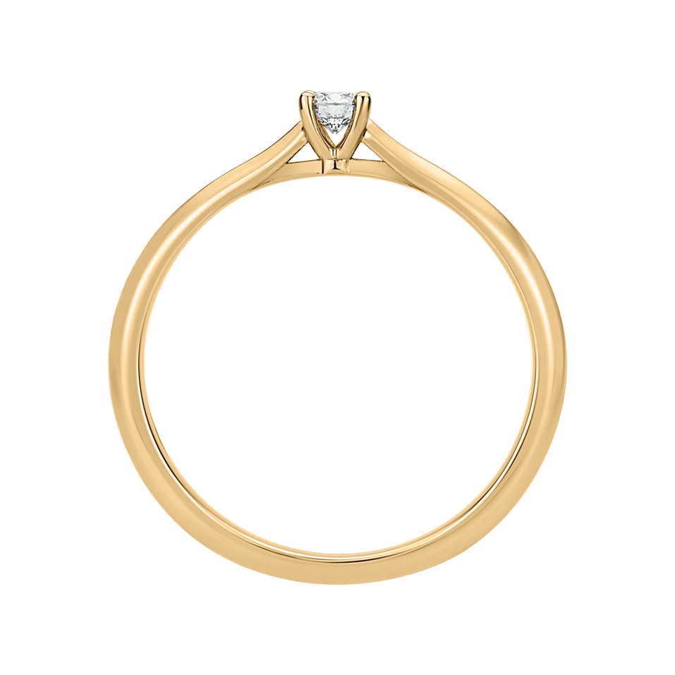 Prsteň s diamantom Forever Love