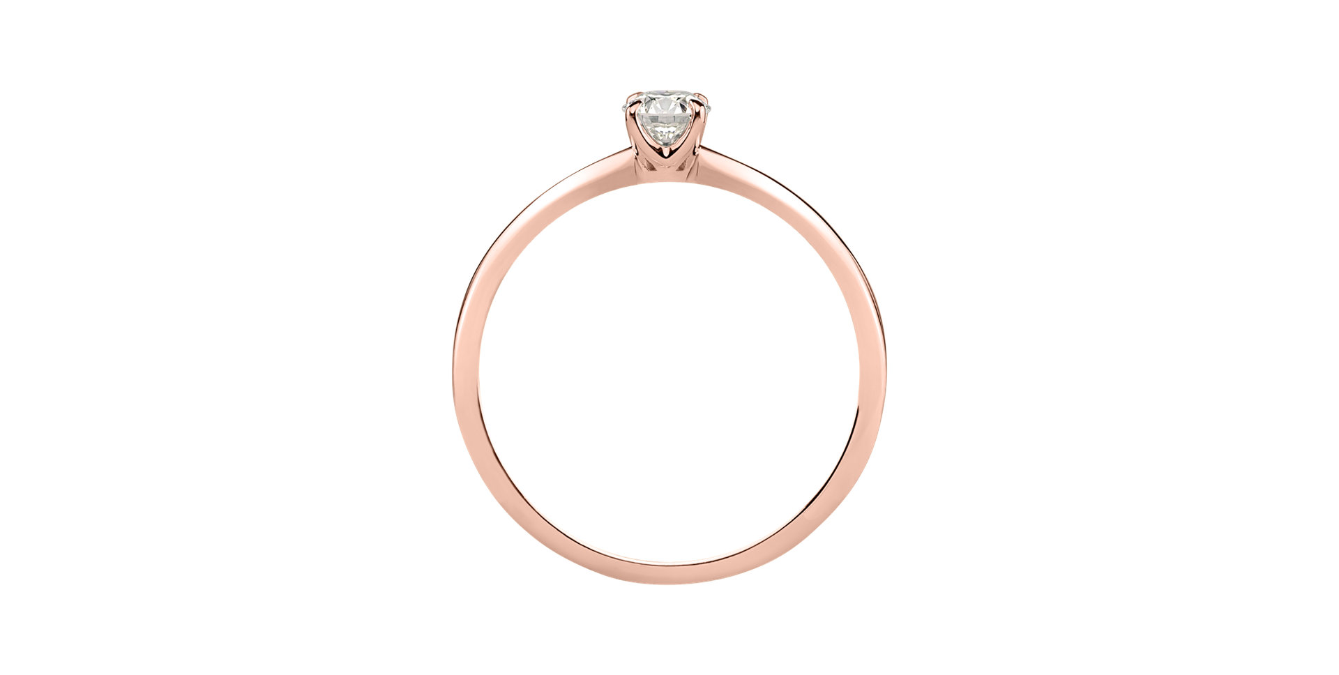 Prsteň s diamantom One Love