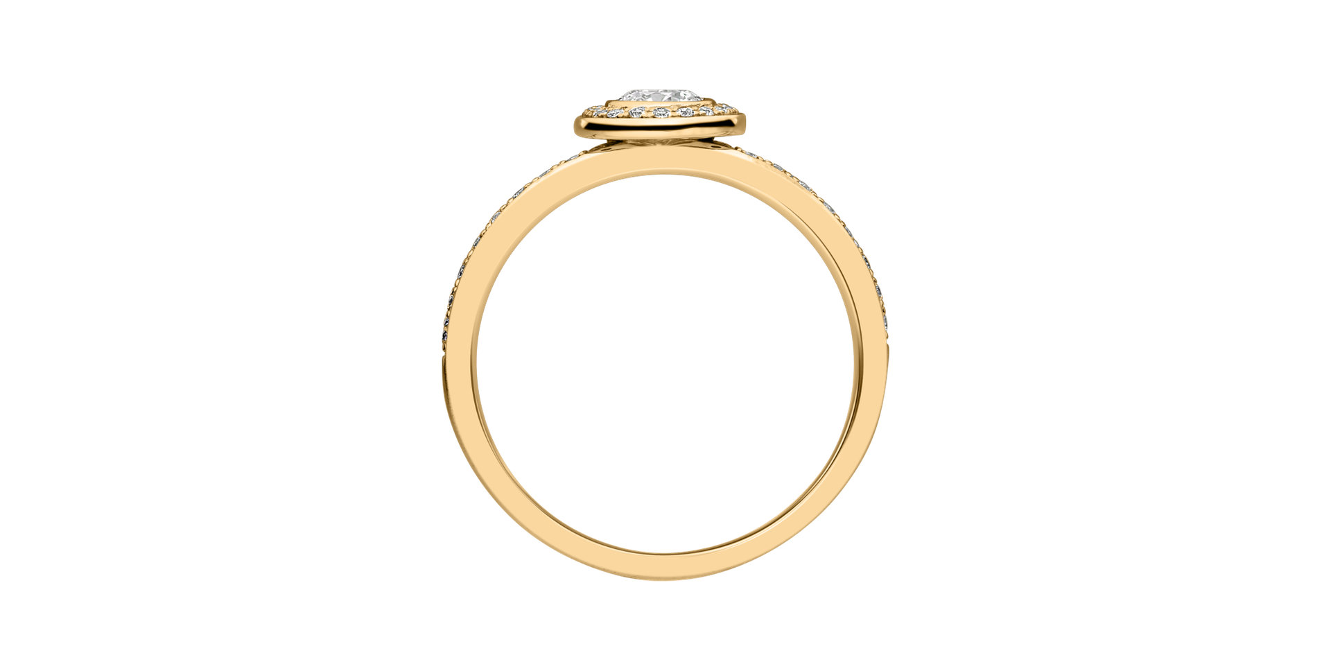 Prsteň s diamantmi Sparkling Highness