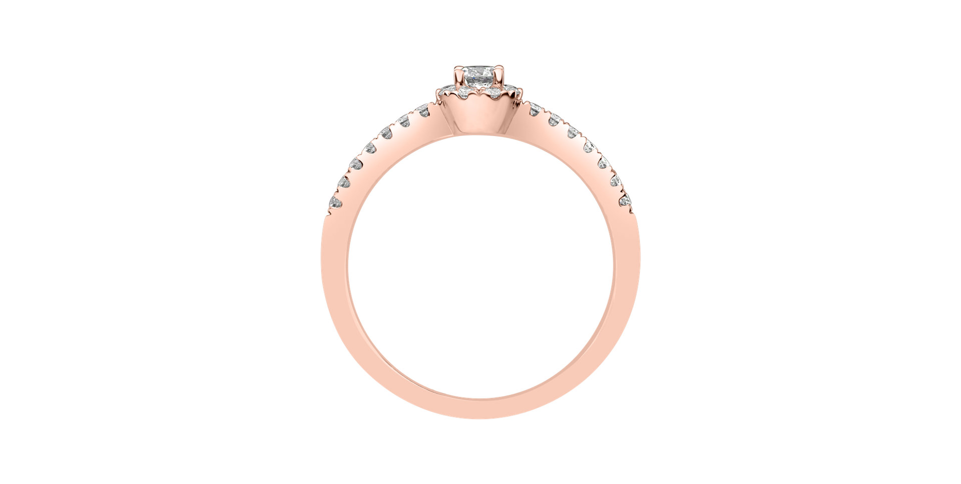 Prsteň s diamantmi Eternal Sparkle