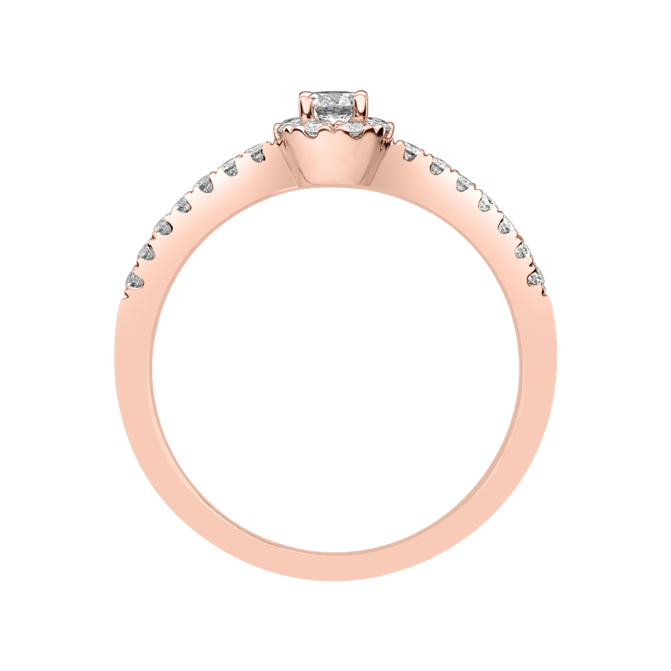 Prsteň s diamantmi Eternal Sparkle