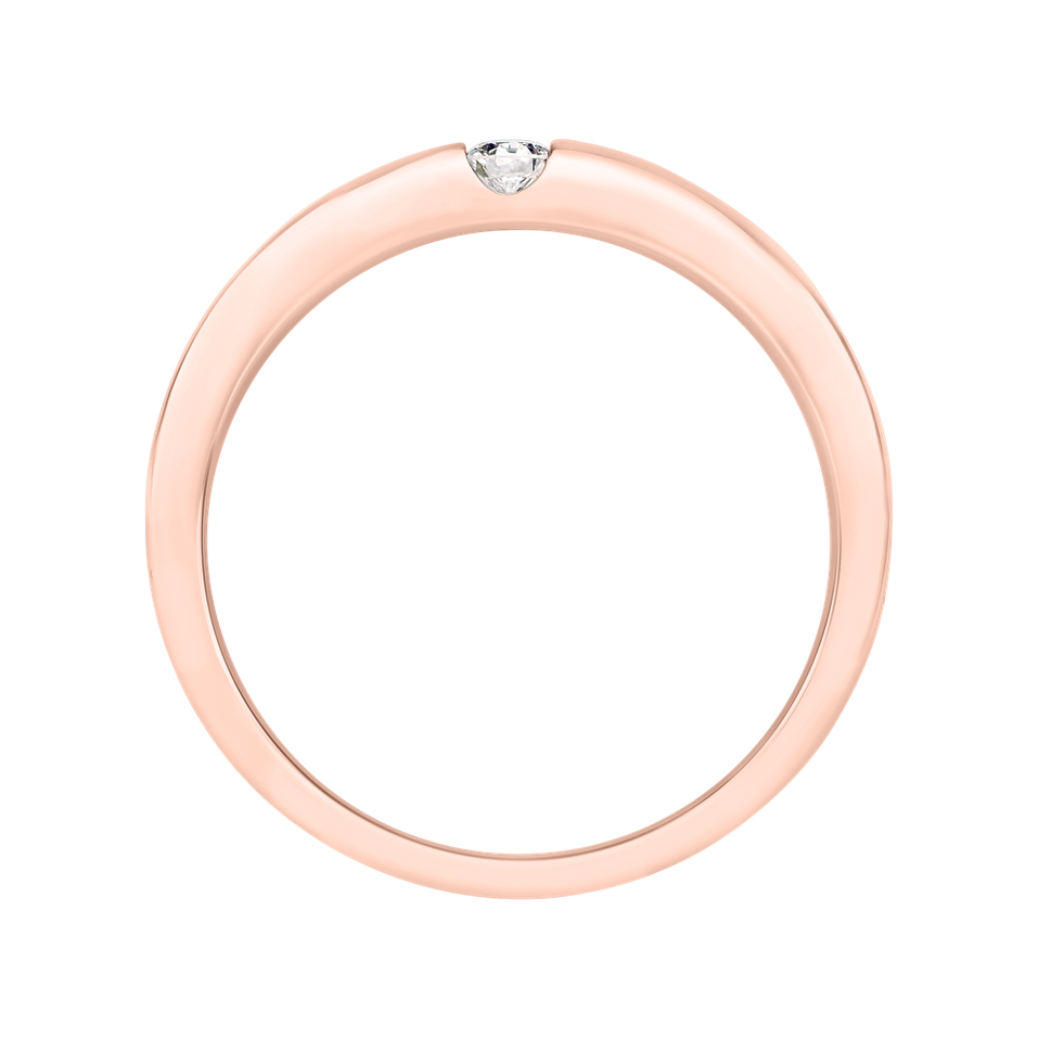 Prsteň s diamantom Tender Love