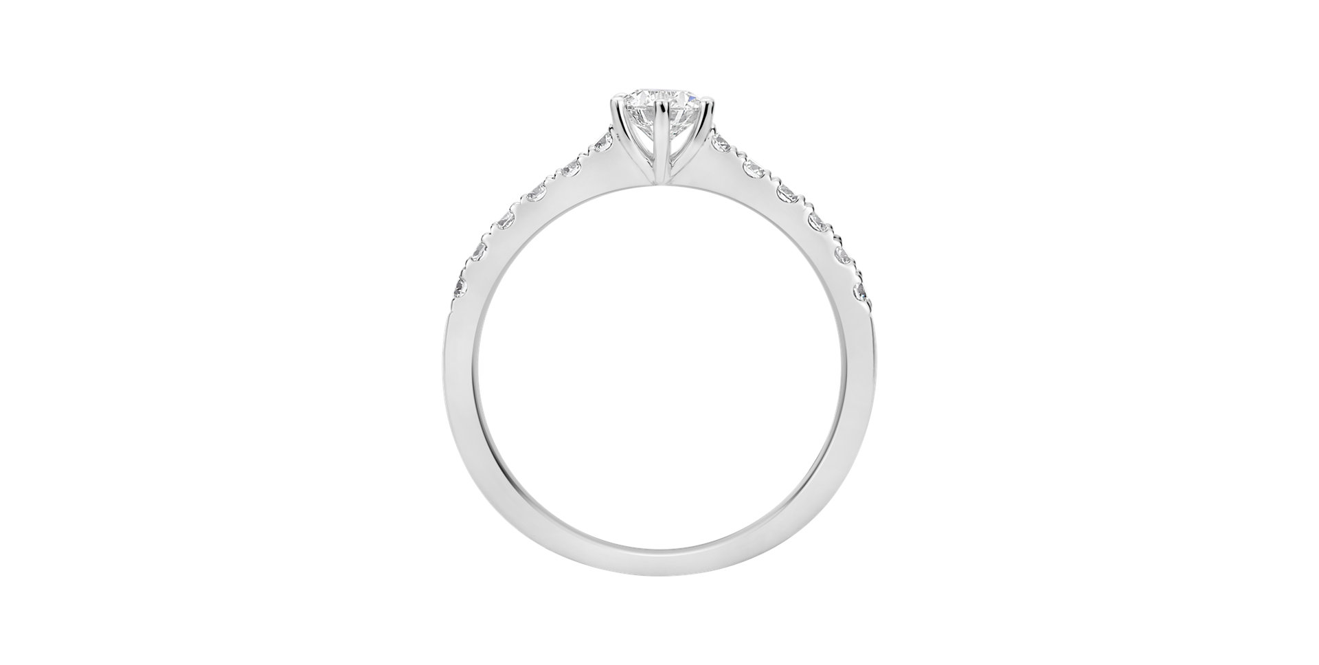 Prsteň s diamantmi Sparkling Love