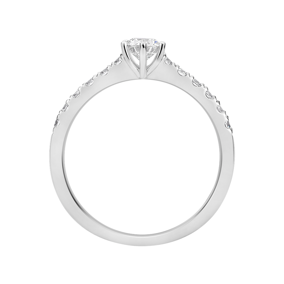 Prsteň s diamantmi Sparkling Love