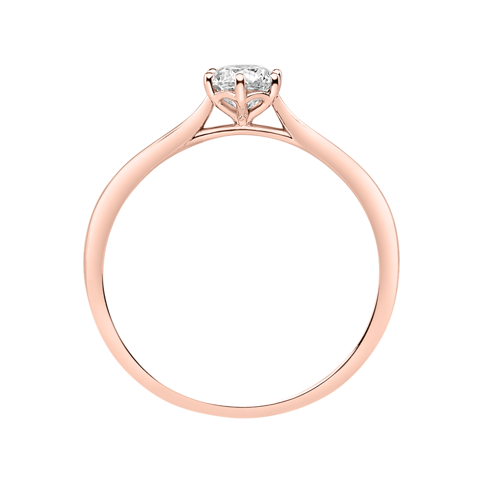 Prsteň s diamantom One Love