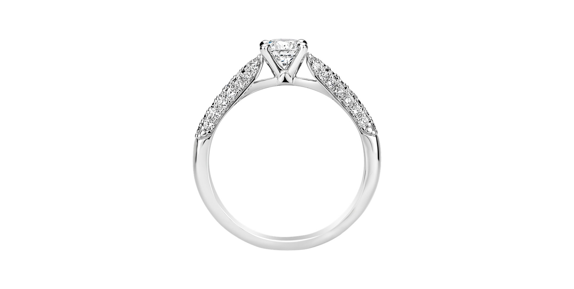 Prsteň s diamantmi Luxury Romance