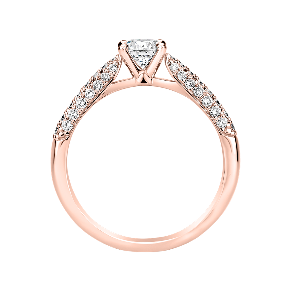 Prsteň s diamantmi Luxury Romance
