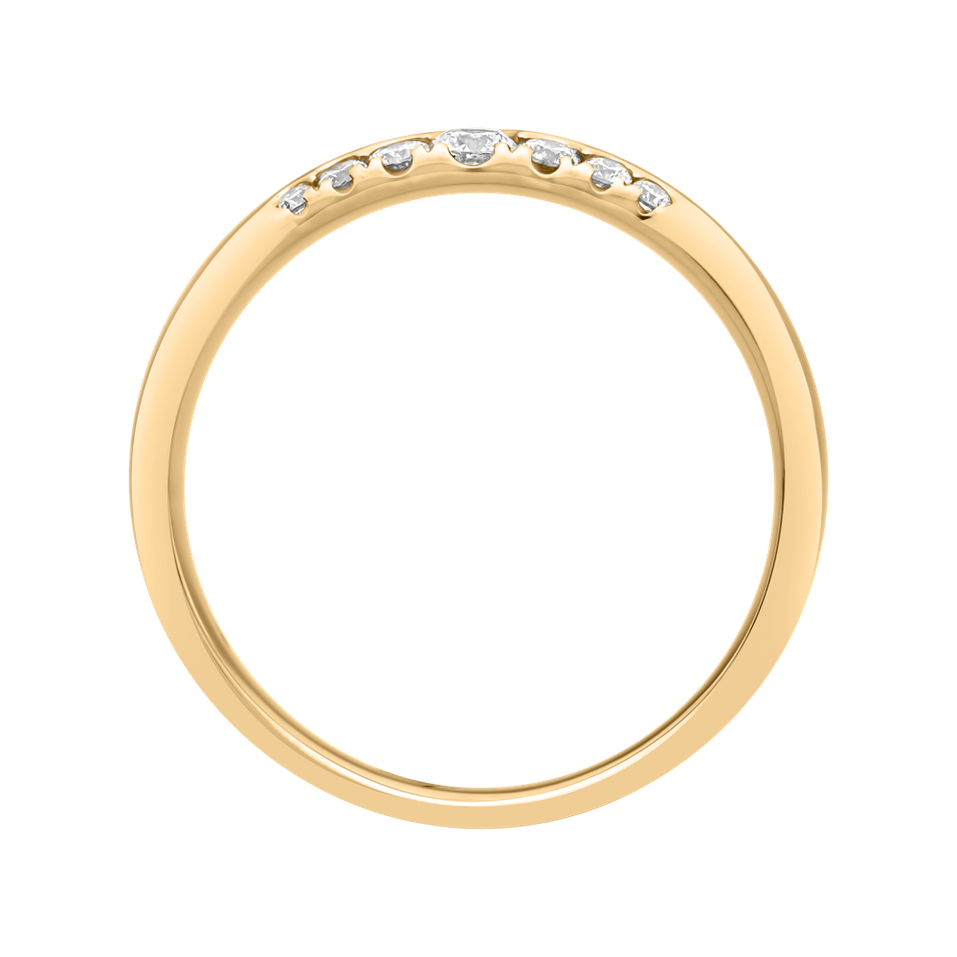 Prsteň s diamantmi Midnight Star