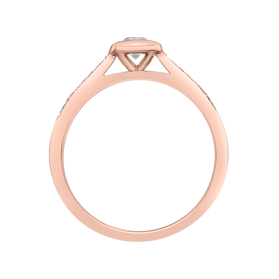 Prsteň s diamantmi Space Love