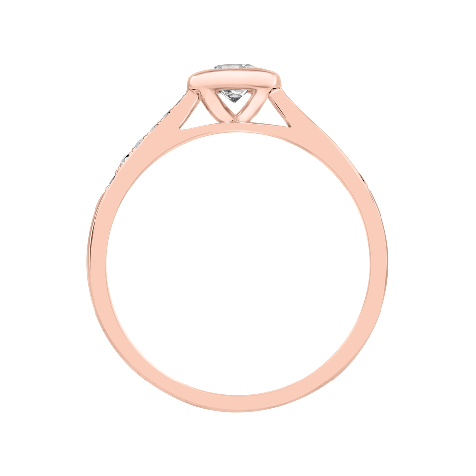 Prsteň s diamantmi Space Love