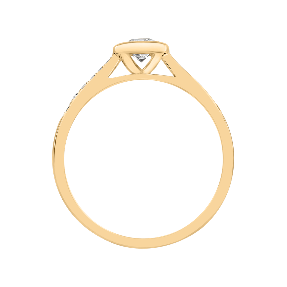 Prsteň s diamantmi Space Love