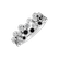Prsteň s diamantmi Orion Star4