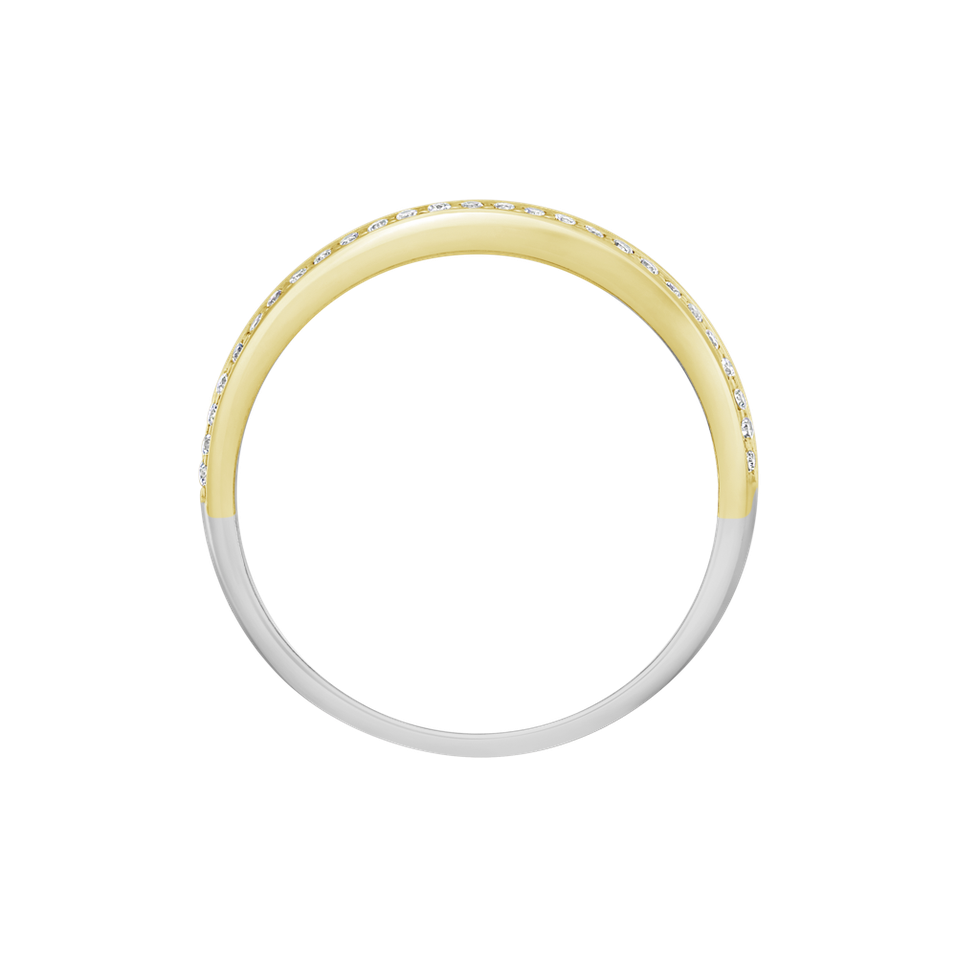 Prsteň s diamantmi Sparkling Essence