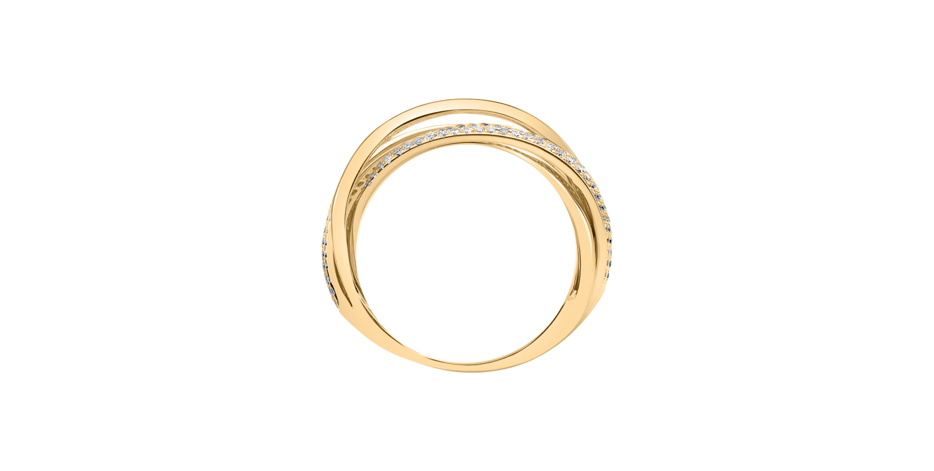 Prsteň s diamantmi Vesper Desire