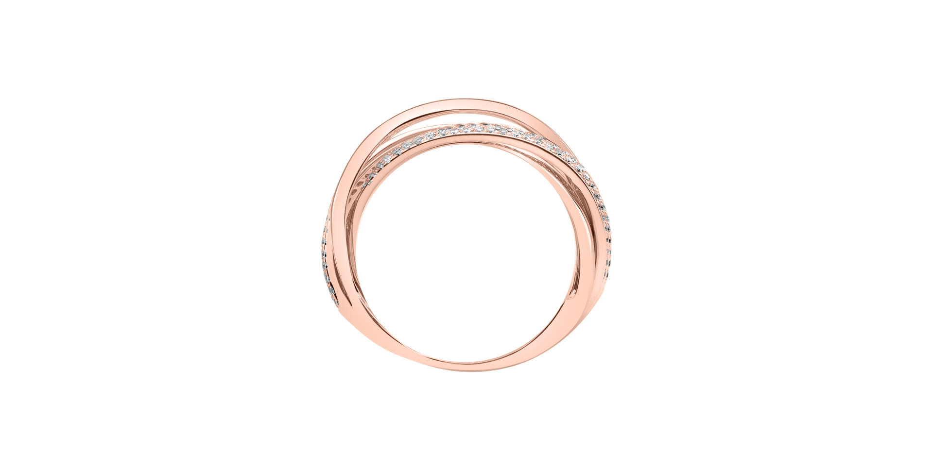 Prsteň s diamantmi Vesper Desire