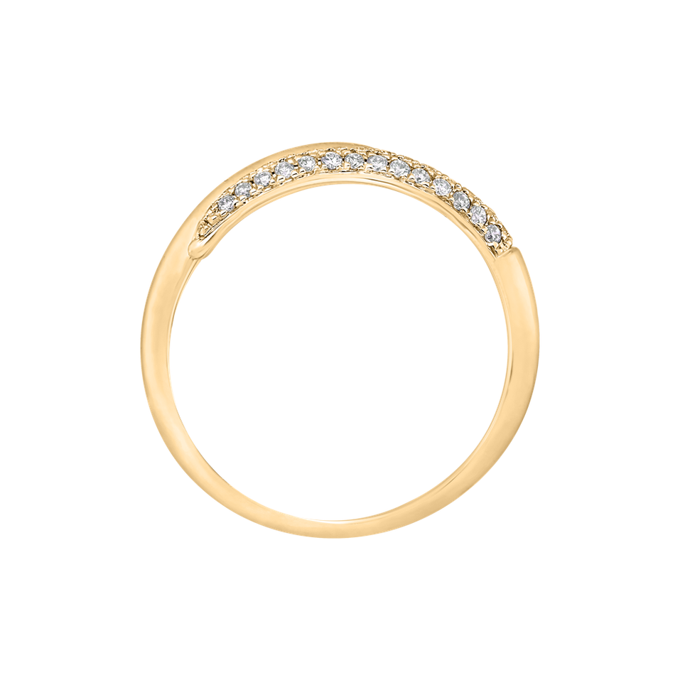 Prsteň s diamantmi Diamond Ray