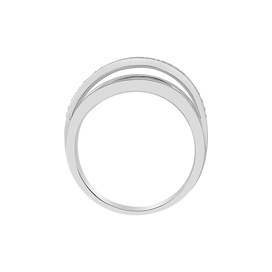 Prsteň s diamantmi Midnight Sea