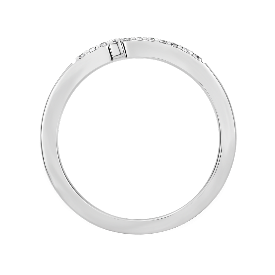 Prsteň s diamantmi Cross