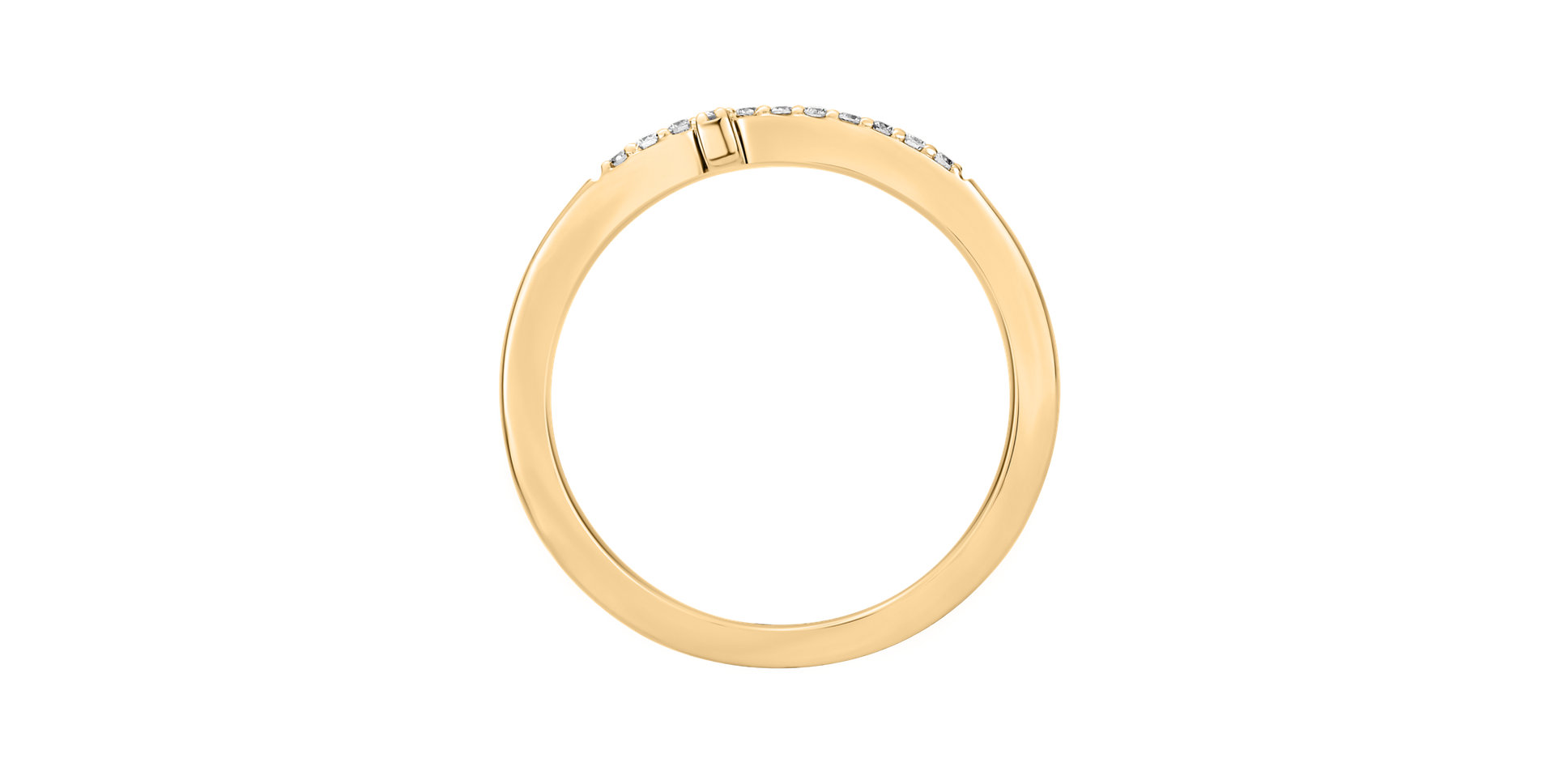 Prsteň s diamantmi Cross