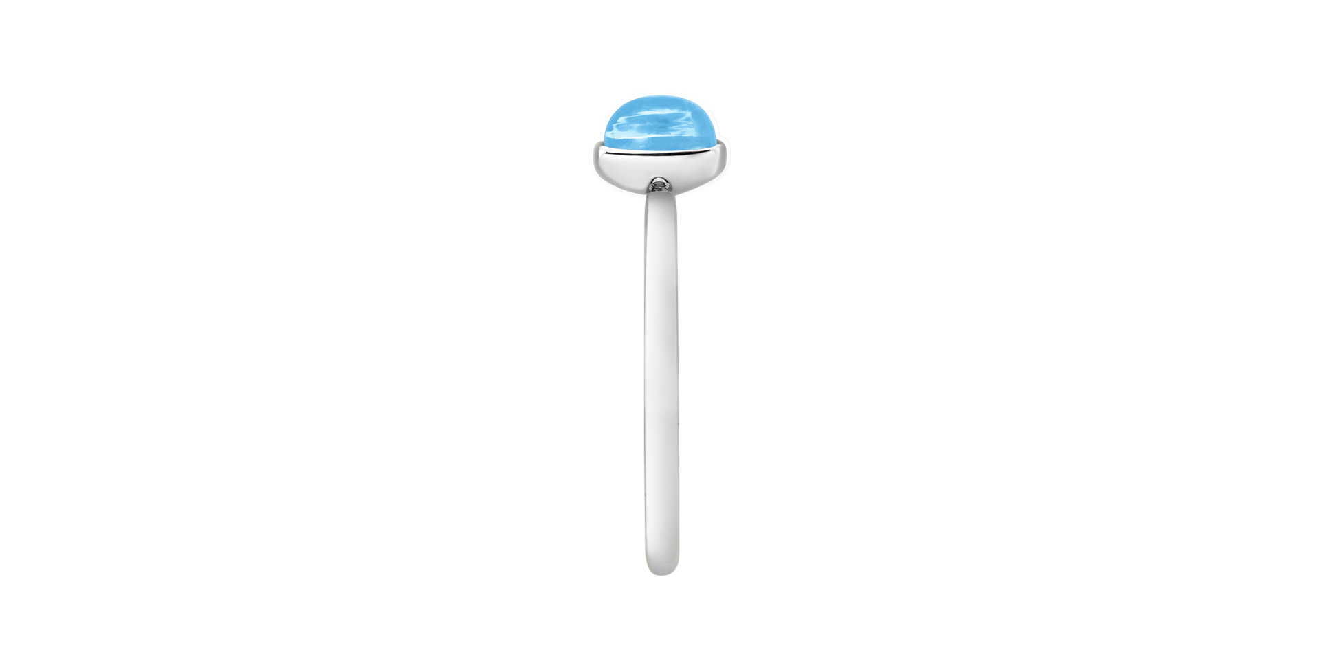 Prsteň s topásom swiss Bonbon