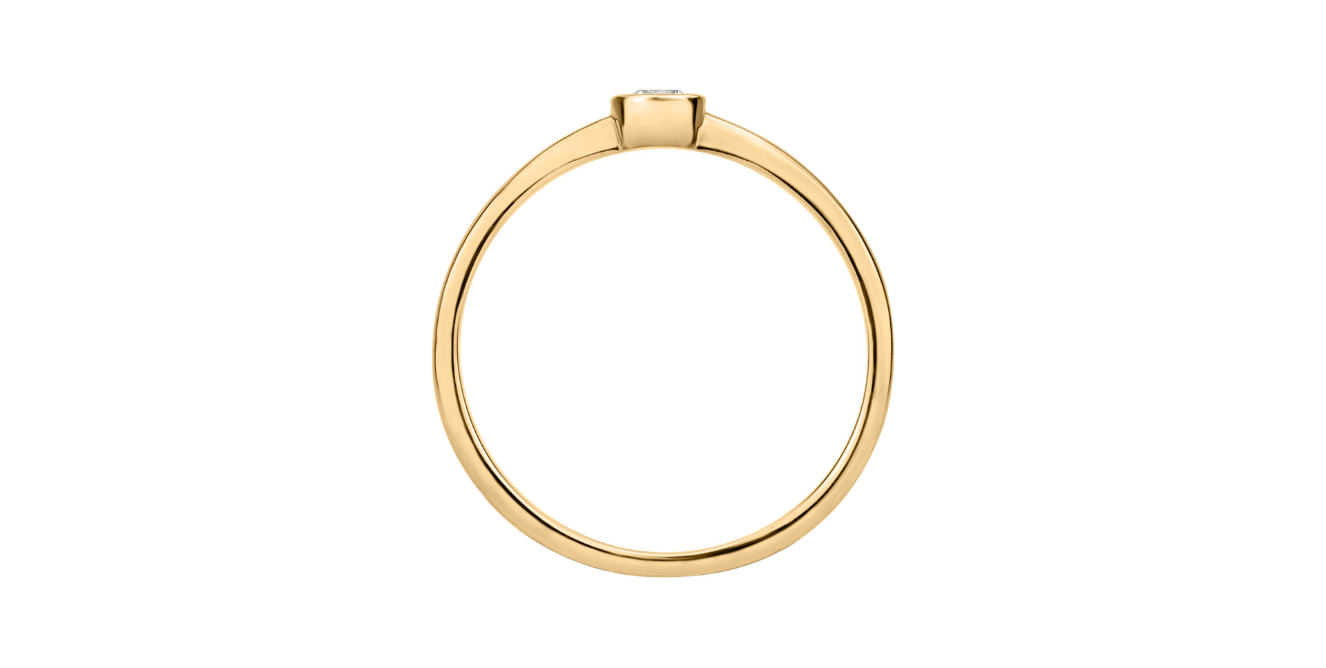 Prsteň s diamantom Seductive Glow