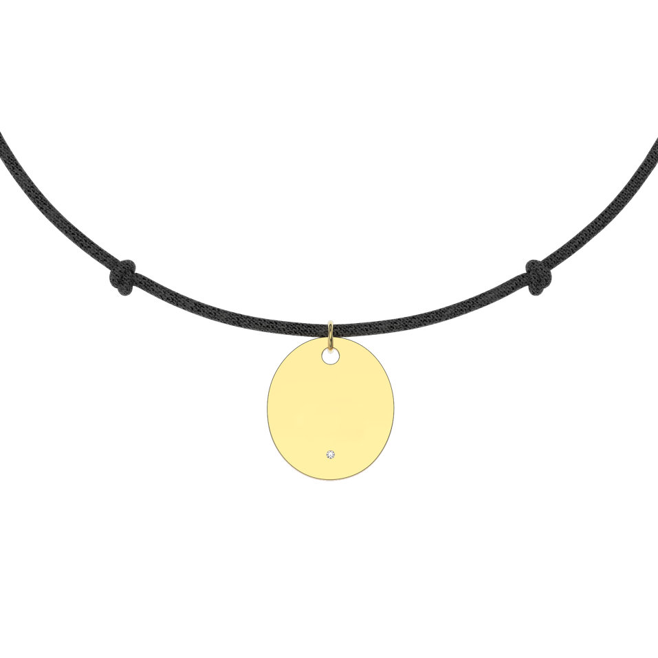 Diamantový náramok so šnúrkou Secret Love