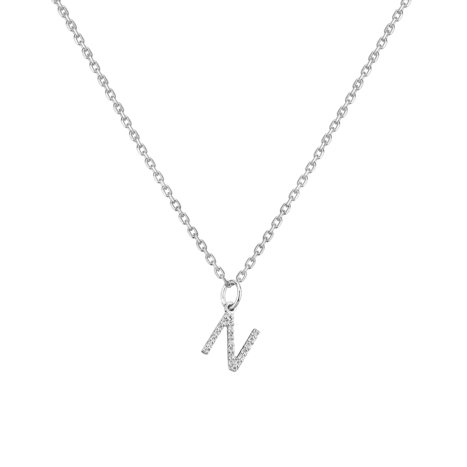 Prívesok s diamantmi Line Glitter  N