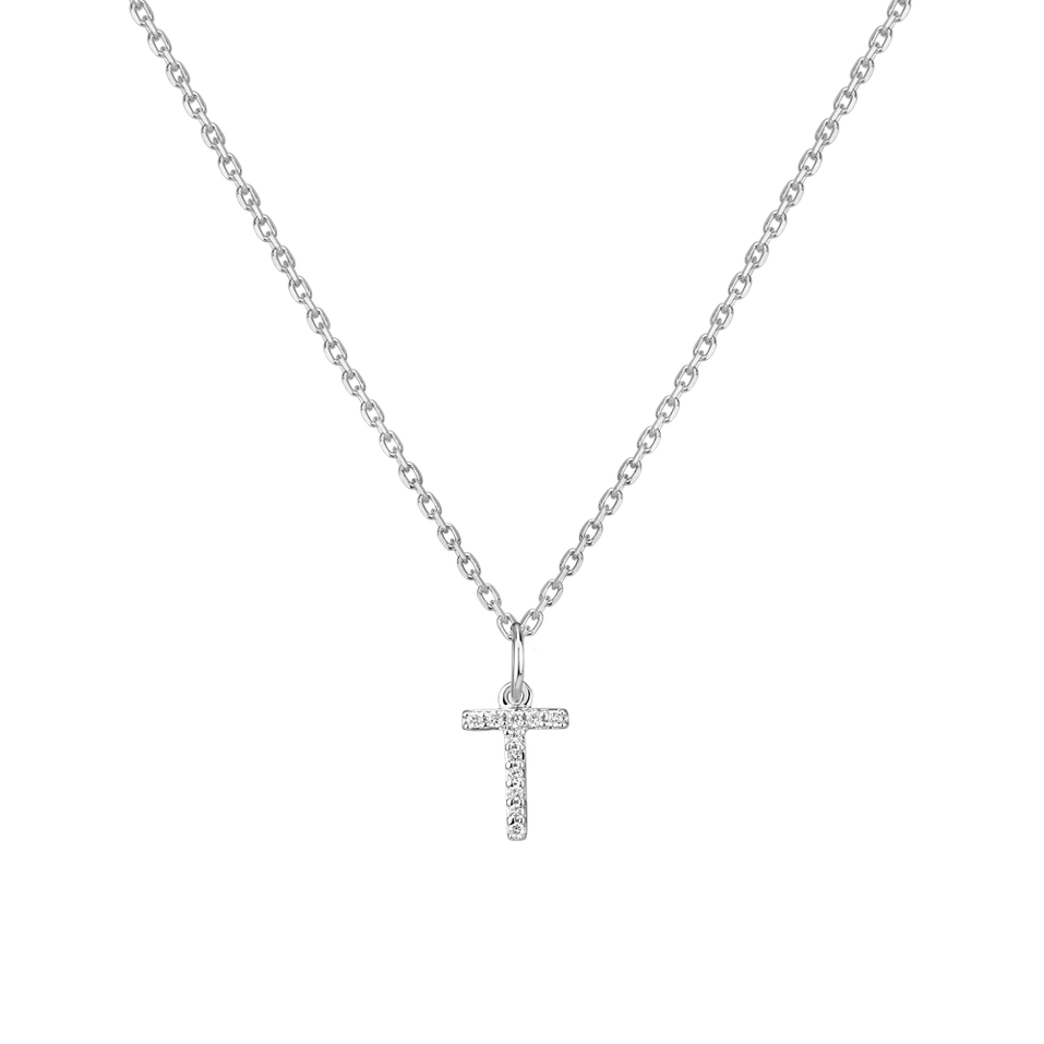 Prívesok s diamantmi Line Glitter  T