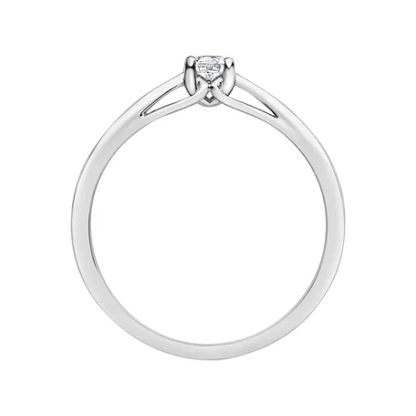 Prsteň s diamantom Glossy Promise