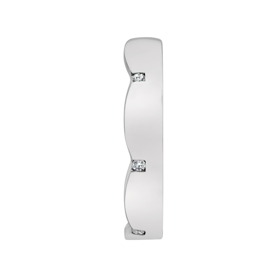Prsteň s diamantmi Royal Crown