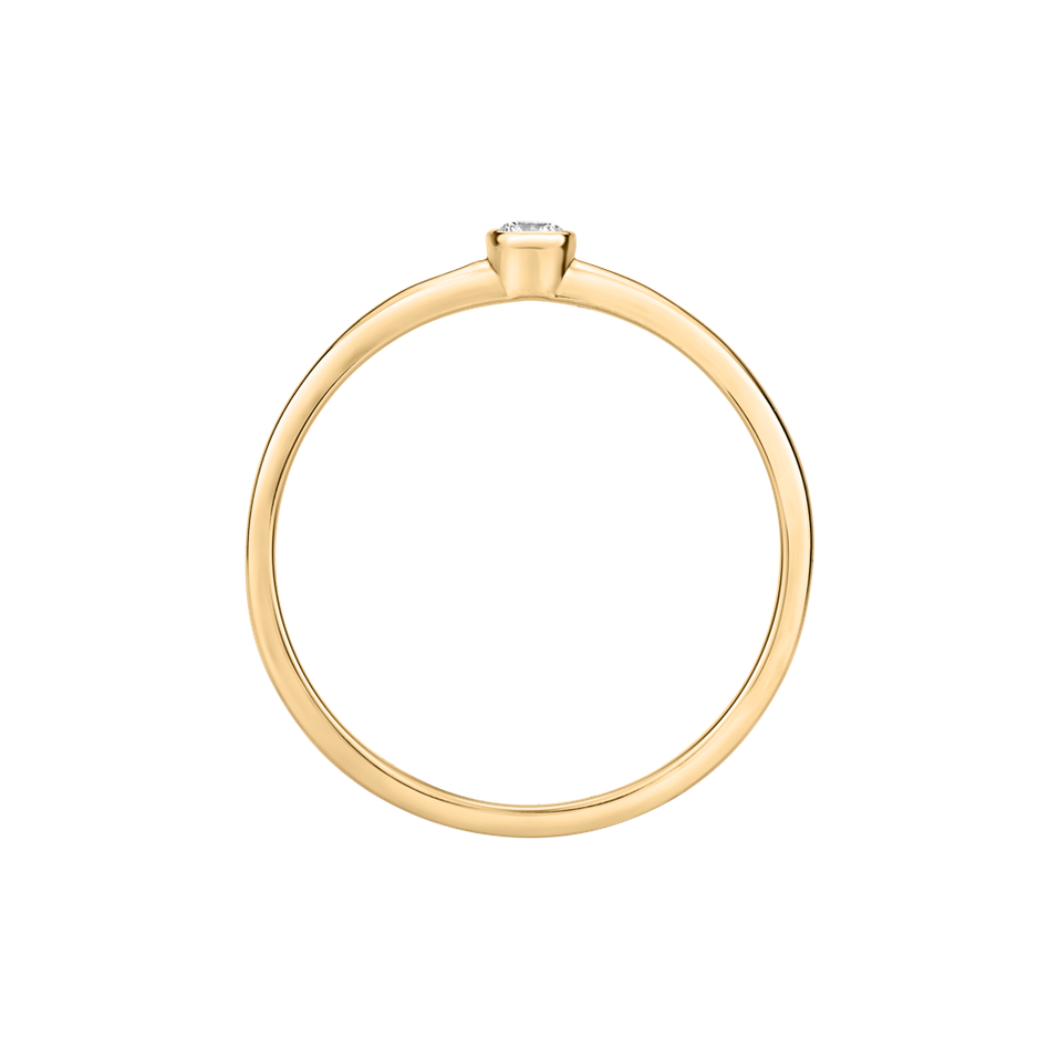 Prsteň s diamantom Seductive Glow