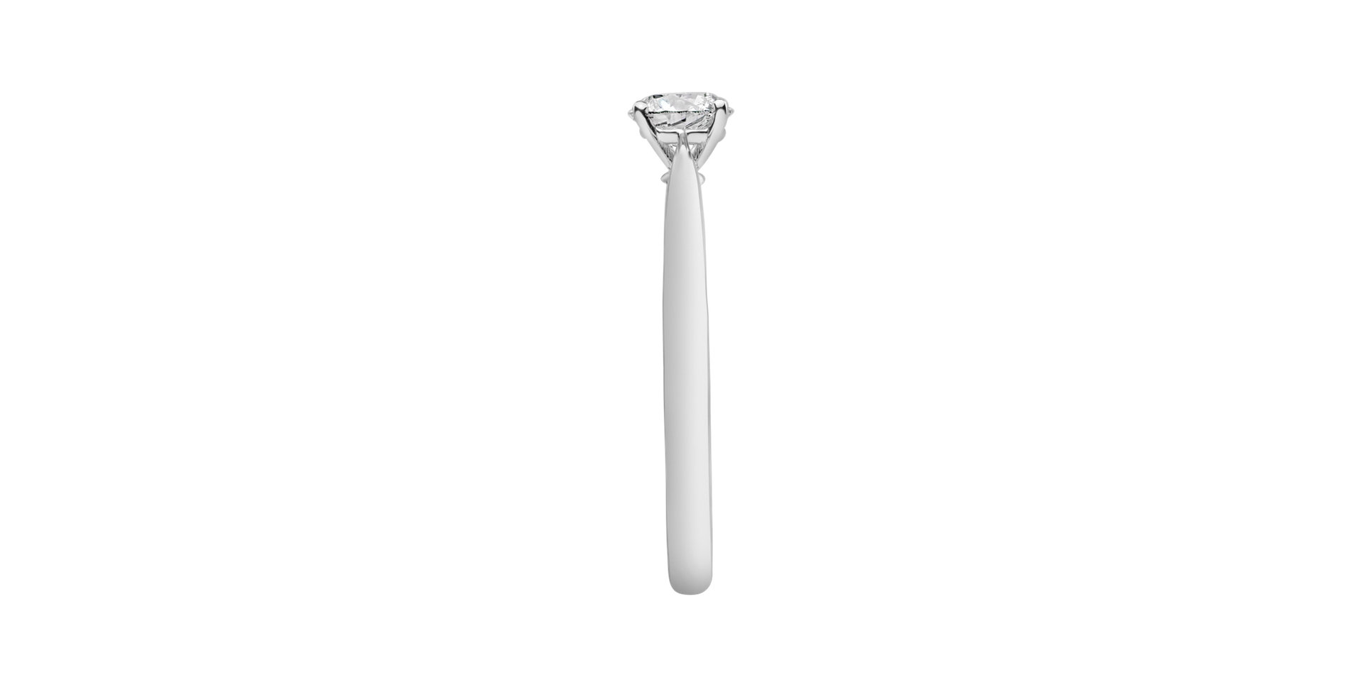 Prsteň s diamantom Made with Love