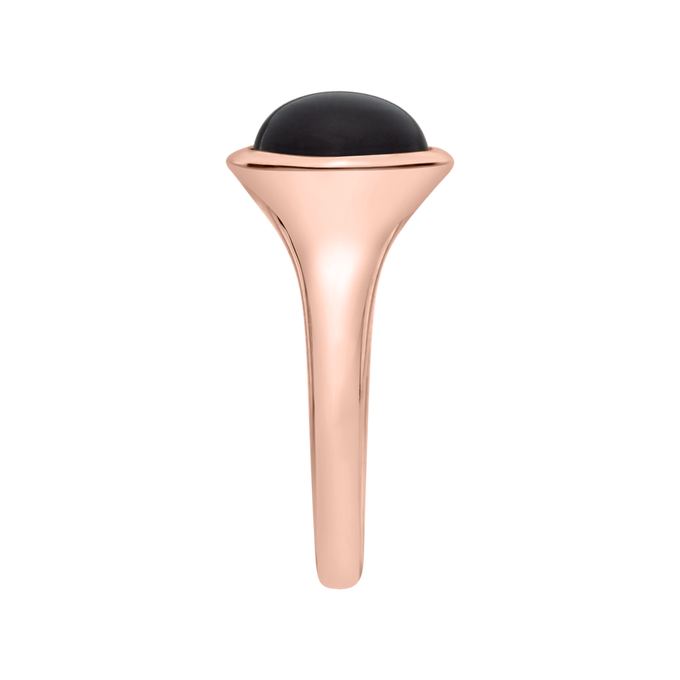 Prsteň so smoky quartzom Bonbon