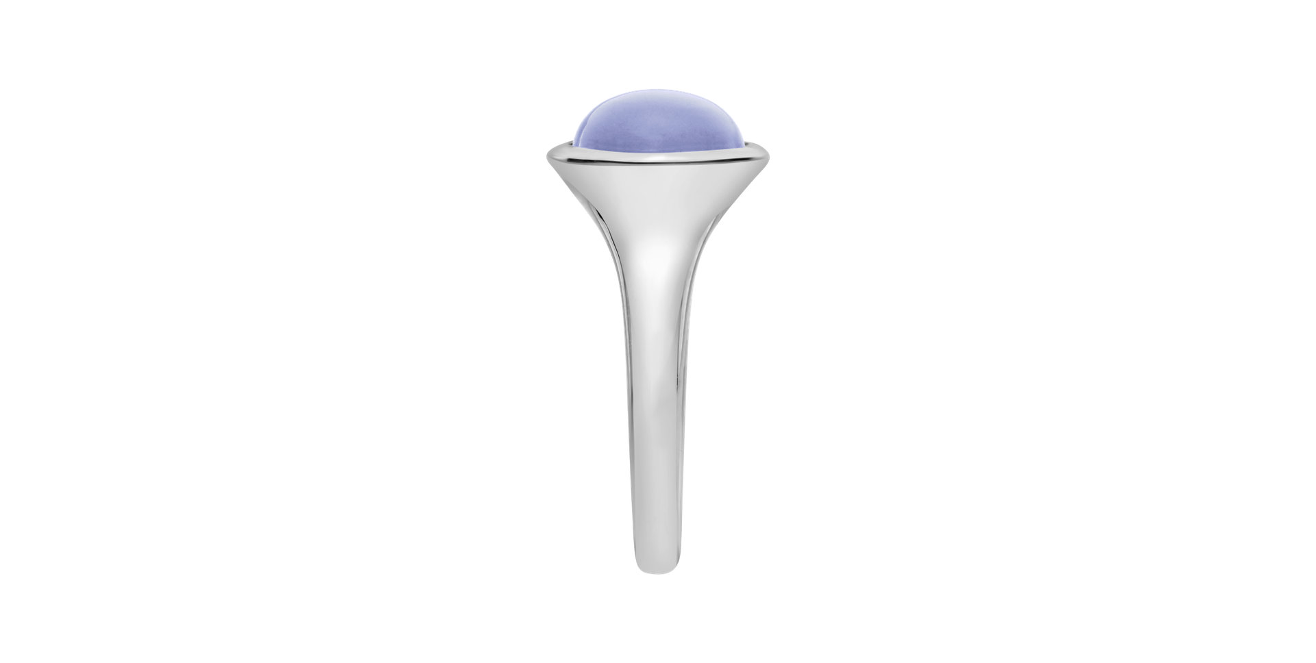 Prsteň s chalcedónom blue Bonbon