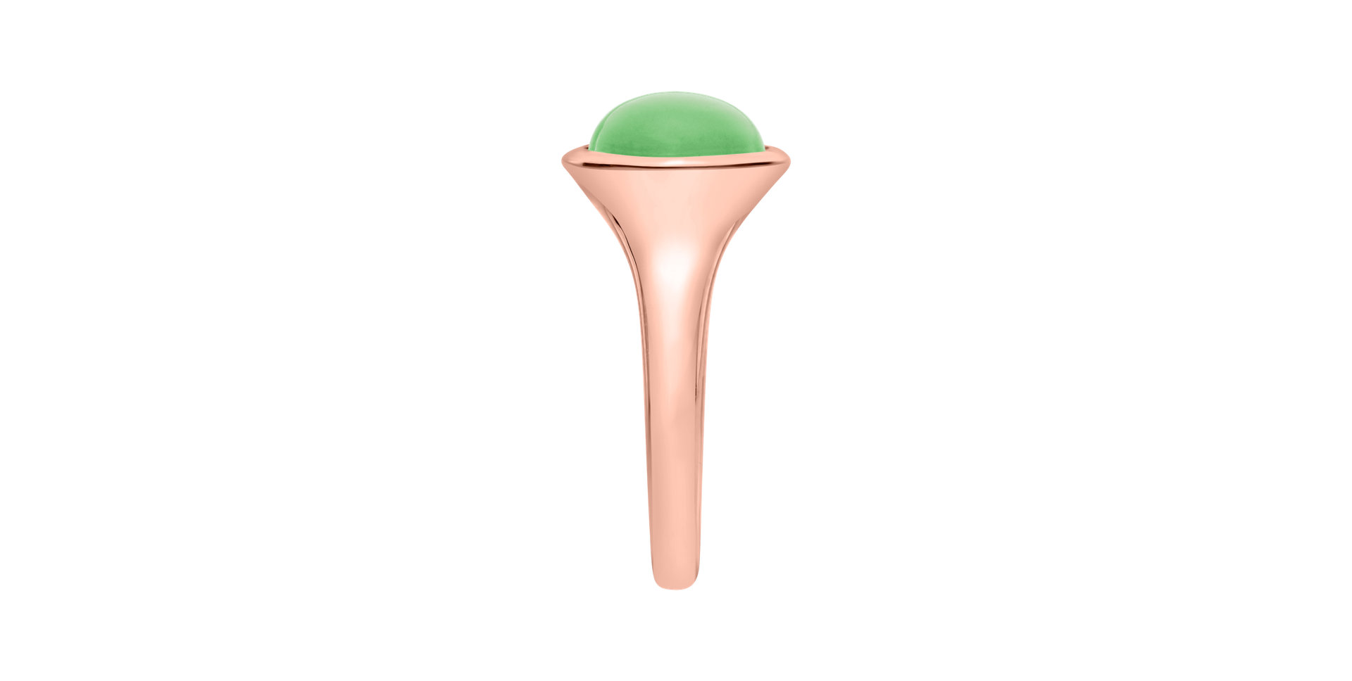 Prsteň s chryzoprasom Bonbon