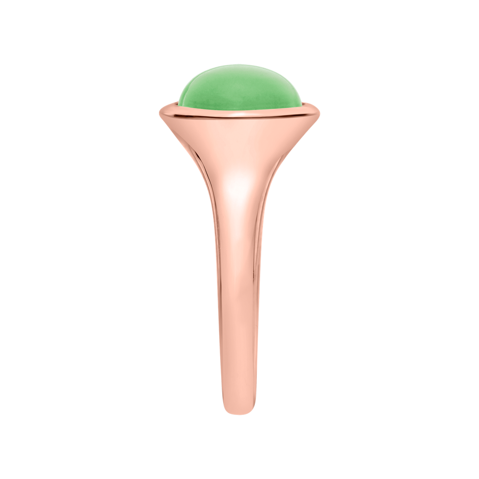 Prsteň s chryzoprasom Bonbon
