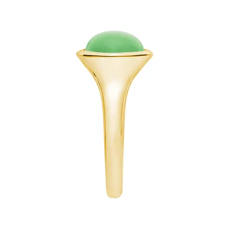 Prsteň s chryzoprasom Bonbon