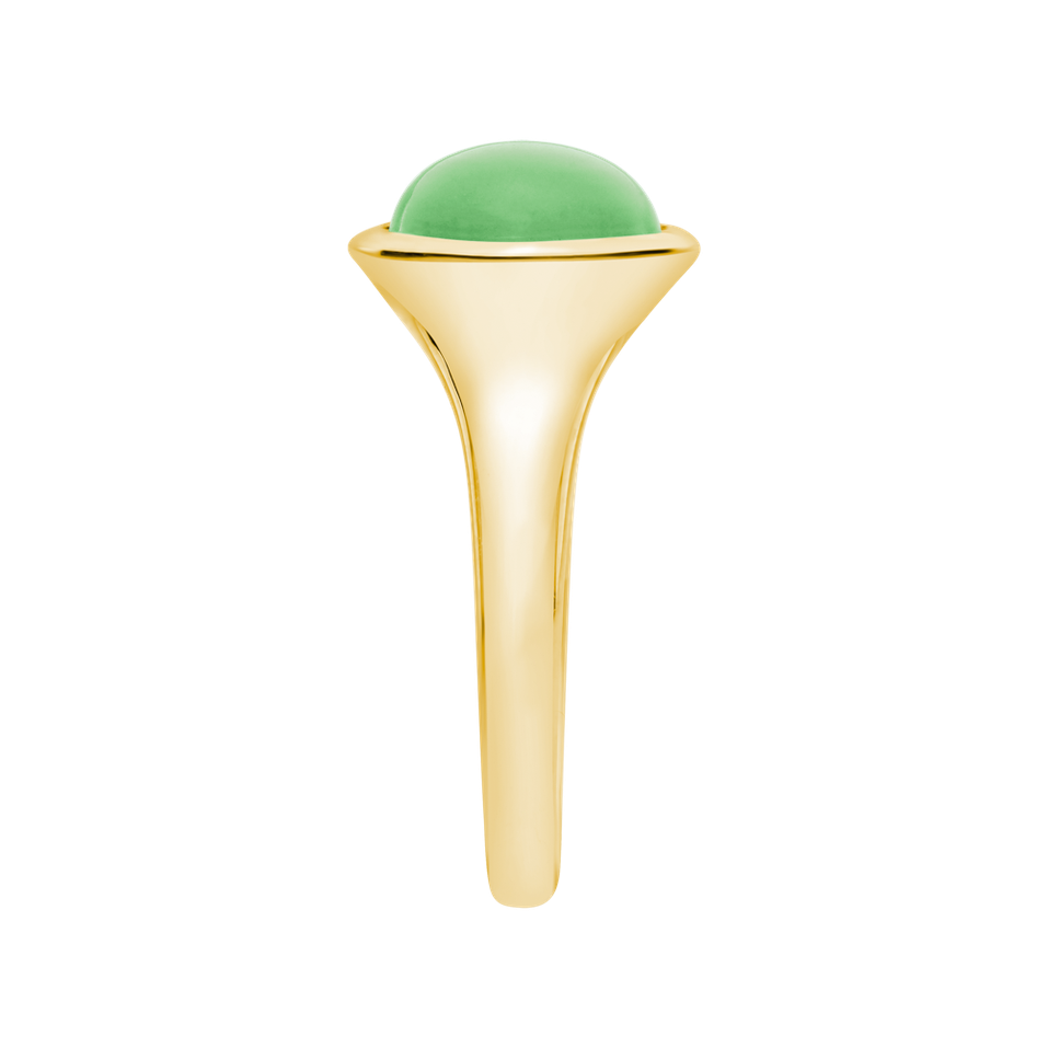 Prsteň s chryzoprasom Bonbon