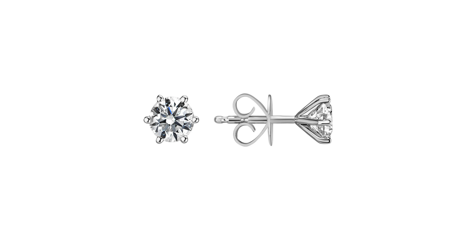 Náušnice s diamantom Essential Sparks